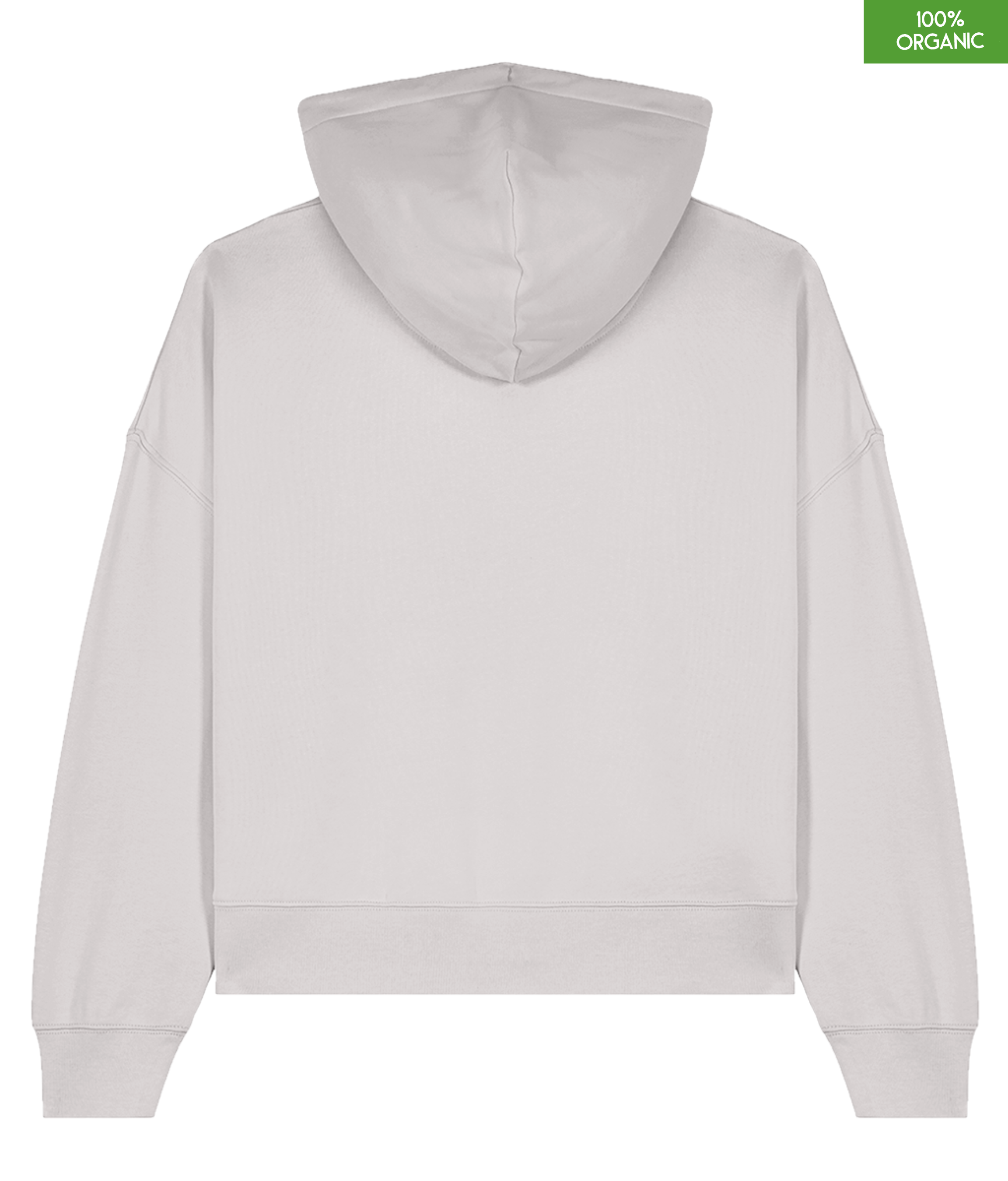 Organic cotton Hoodie sweatshirt | Colour: Heather Grey | Medium fit